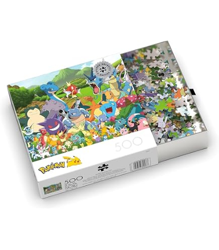 Amazon.com: Pokémon Center: Galar Explore Pokémon Puzzle (500